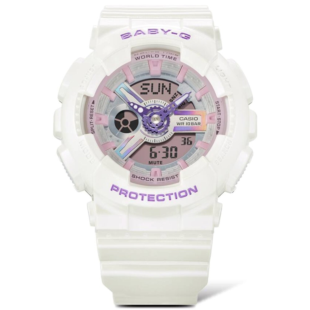 CASIO 卡西歐 BABY-G 夢幻色調手錶 BA-110FH-7A, , large