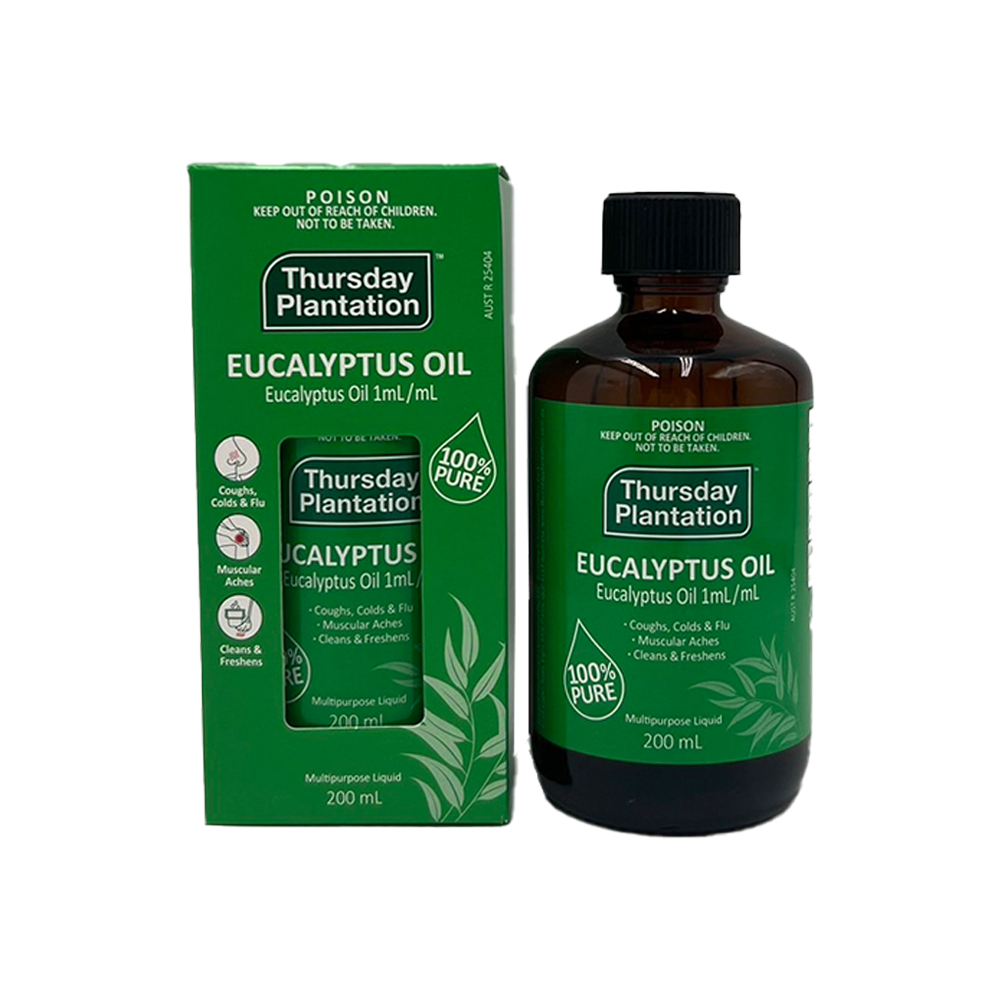 【ThursdayPlantation星期四農莊】澳洲尤加利精油(100%純精油)200ml, , large