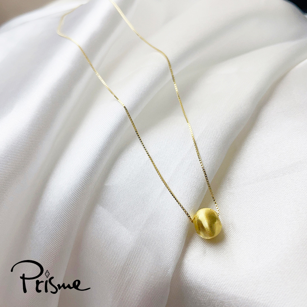 【Prisme Gold】黃金項鍊 貓眼金珠 鍊墜項鍊 (金重：約0.05錢±0.02), , large
