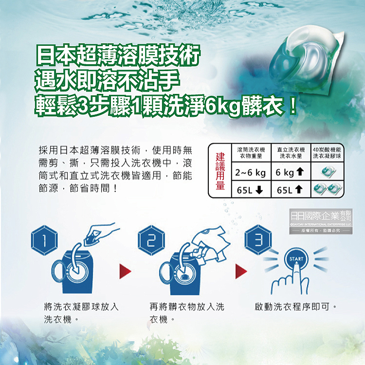 [日日好物]日本P&G Bold-新4D炭酸機能4合1強洗淨2倍消臭柔軟香氛洗衣凝膠球-淺綠色植萃花香22顆/袋(洗衣槽防霉洗衣膠囊洗衣球), , large