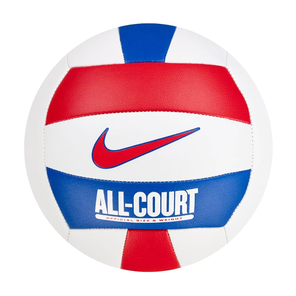 NIKE ALL COURT LITE 排球 5號球 比賽 訓練 室內排球 室外排球 橡膠 柔軟 耐用 手感佳 紅藍白, , large