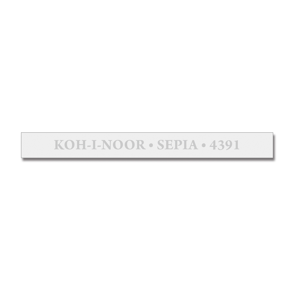 普思AP 【KOH-I-NOOR】方形炭精條-18支/盒深棕色K4398-1盒(18支), , large