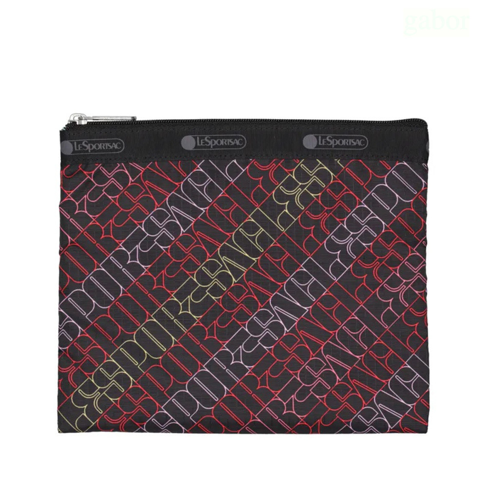 LeSportsac Deluxe Everyday Bag 奢華斜背包 送禮-霓光字舞, , large