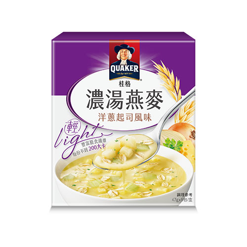 桂格濃湯燕麥-洋蔥起司風味, , large