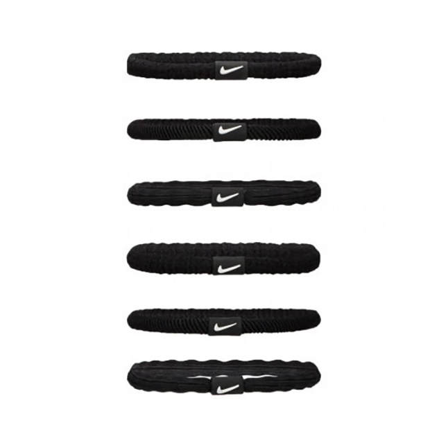 NIKE FLEX 髮圈 6PK  髮飾 髮束 綁頭髮 6入 N1009194 24FWO【樂買網】, , large