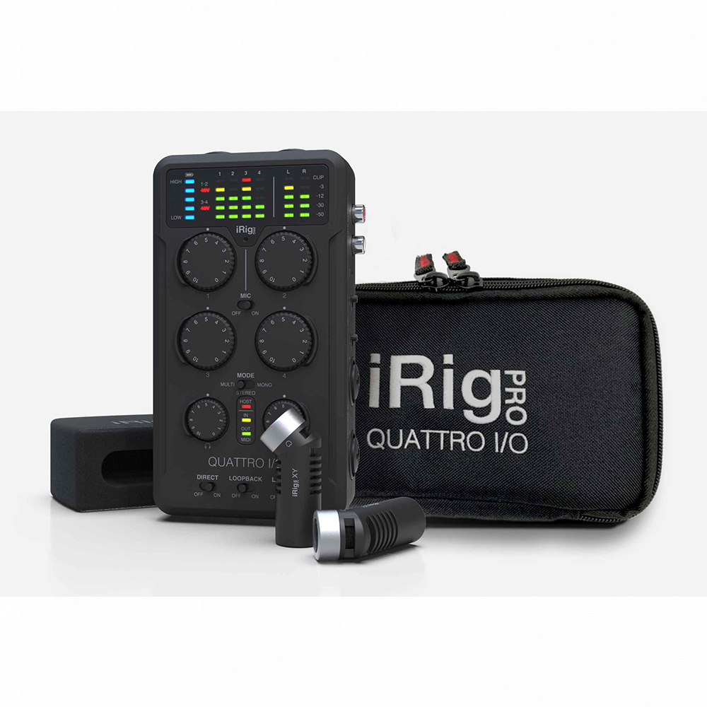 IK Multimedia iRig Pro Quattro I/O 行動錄音介面【敦煌樂器】, , large