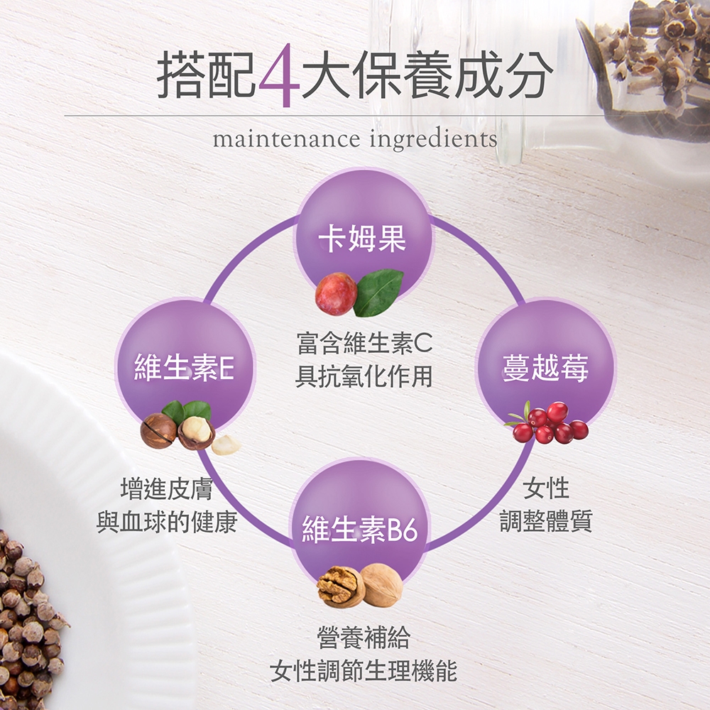 【FJ豐傑生醫】西班牙聖潔莓60顆/袋-女性調整體質，納入英國藥典BHC，歐洲千年歷史「女性調理聖品」, , large