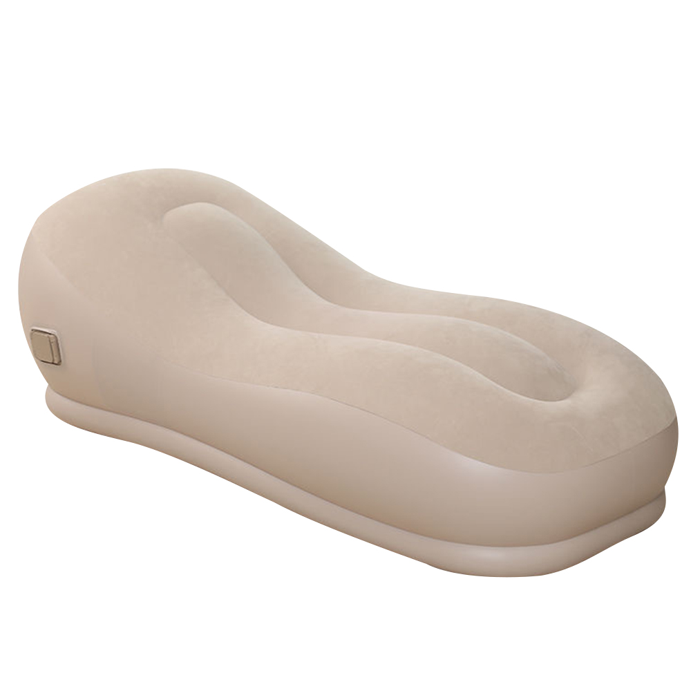 [Sānpǔ tàiláng]S xíng quán zìdòng chōngqì shāfā chuáng yǐ fù shōunà dài (B0244) 28 / 5,000 【Miura Taro】S-shaped fully automatic inflatable sofa bed chair with storage bag (B0244), , large