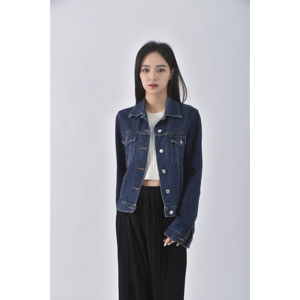 (S) esprit丹寧牛仔藍色外套二手衣, , large