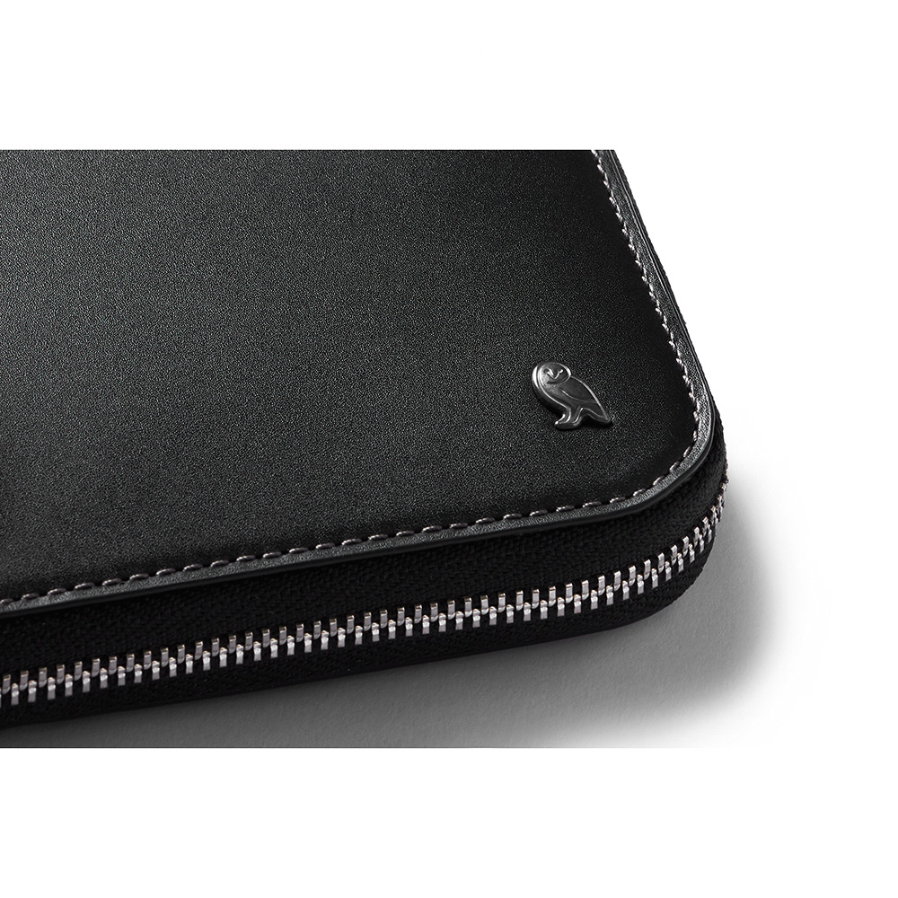 |快速出貨|Bellroy Zip 拉鍊皮夾 短夾 零錢包 卡片收納包 RFID防盜-黑, , large
