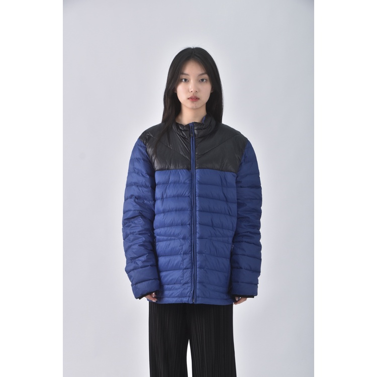 (L) nautica羽絨藍色外套二手衣