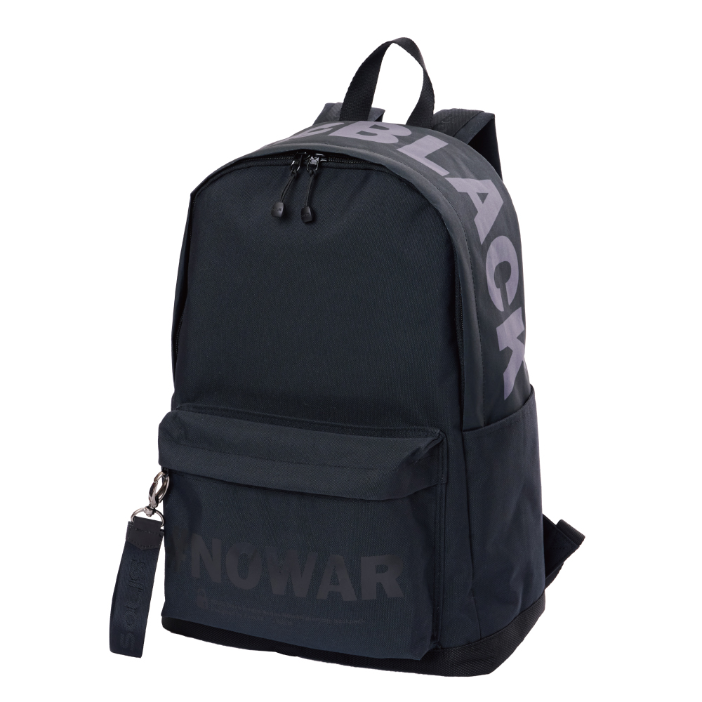SOLIS X NOWAR聯名系列 13吋筆電後背包-經典黑, , large