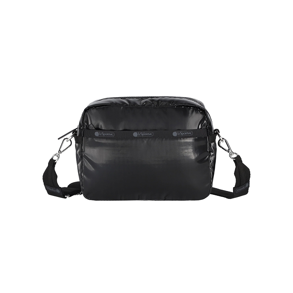 |快速出貨|Lesportsac Deluxe Crossbody 拉鍊斜背包 送禮首選-閃耀黑, , large