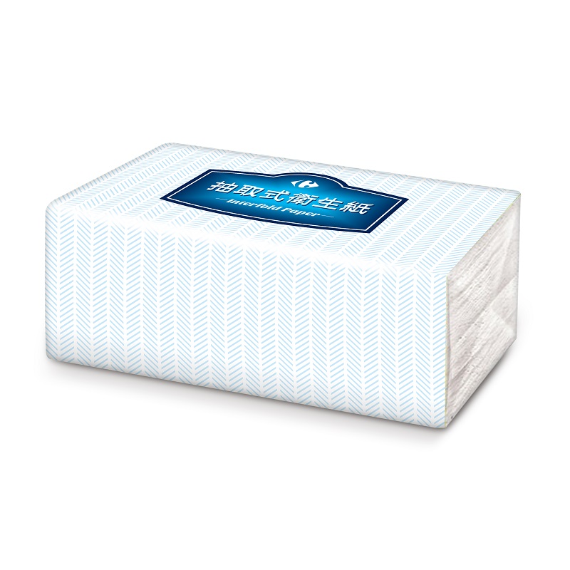 C-Interfold Toilet Paper, , large