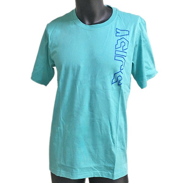 Asics T-Shirts 男女 短袖 T恤 運動 排汗 吸濕 快乾 柔軟 舒適 台灣製 水藍 [K11909-82], , large