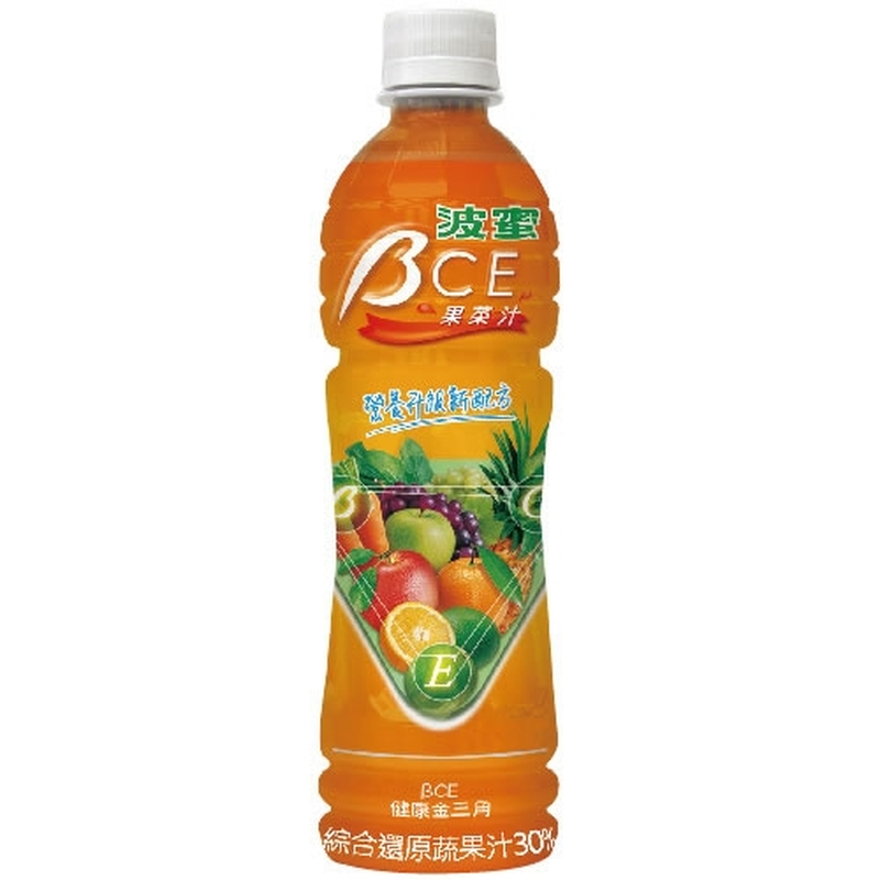 波蜜BCE果菜汁Pet580ml