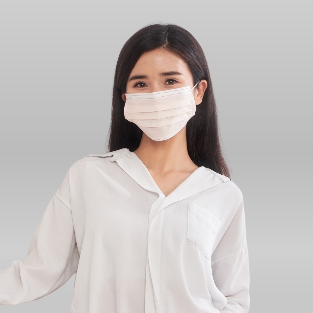 【DRX達特世】醫用平面口罩-經典系列-天空藍(成人/50入), , large