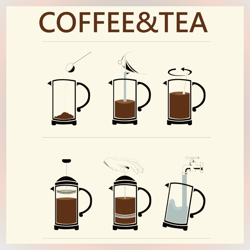 【GlassKing】GK-834 玻璃濾壓壺 法式濾壓壺 玻璃咖啡壺 玻璃泡茶壺 沖茶器 下壓壺 奶泡器, , large