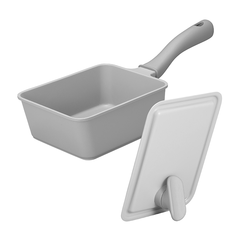 【CB JAPAN】copan Supot系列 IH爐輕量方型料理鍋13x18cm(附蓋), , large