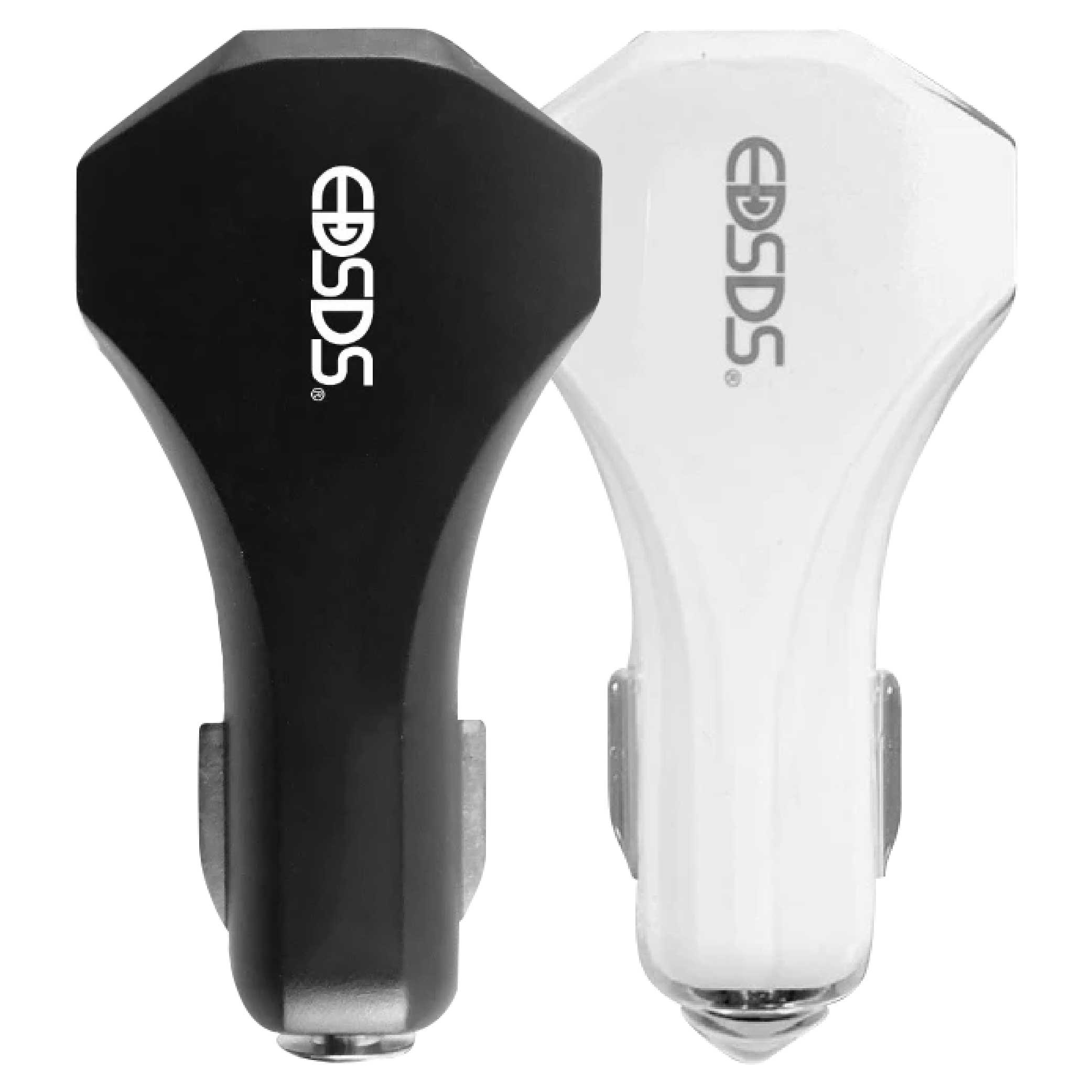 鉅玉經典｜EDSDS 車用三孔充電器 USB+Type-C EDS-USB101, , large