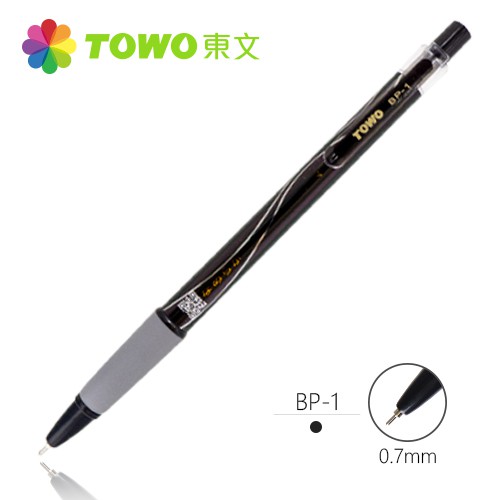 東文 BP-1 黑珍珠中油筆*黑, , large
