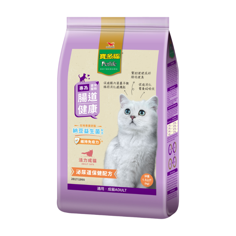 寶多福活力成貓泌尿道保健配方1.5KG, , large