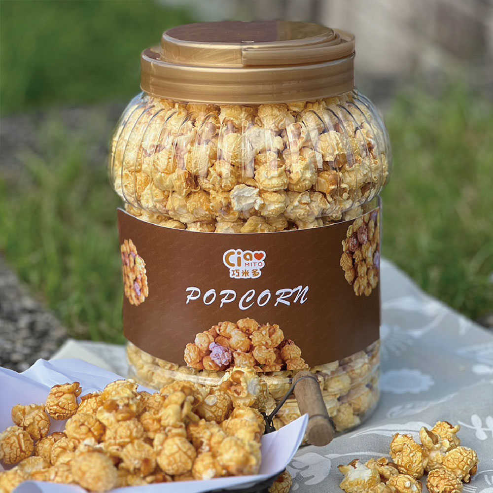 【巧米多】大桶起司爆米花6桶+焦糖爆米花6桶/共12桶/(410g/桶)免運, , large