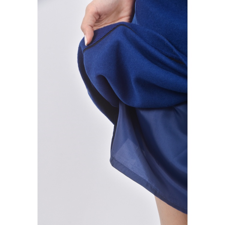 (S) iris girls厚磅無袖藍色洋裝二手衣, , large