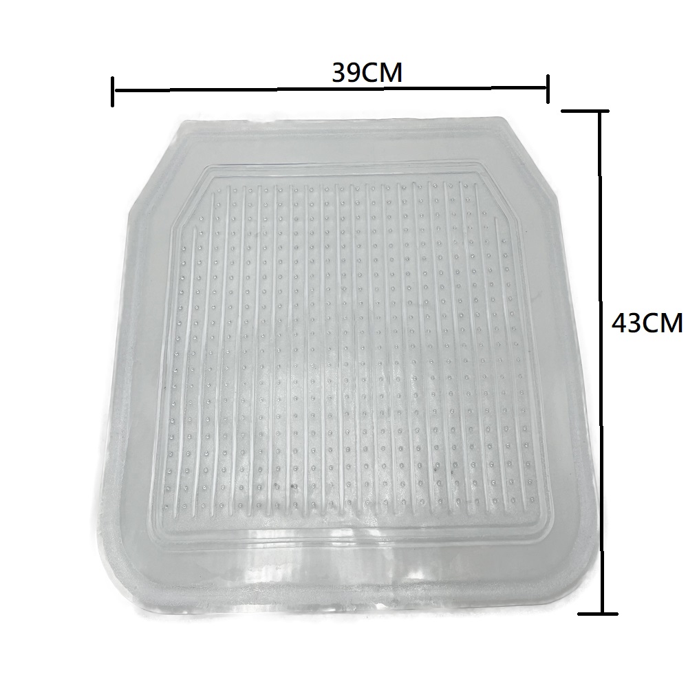 【Universal, Cuttable】Transparent 3-Piece Car Floor Mat (Car Floor Mat), , large