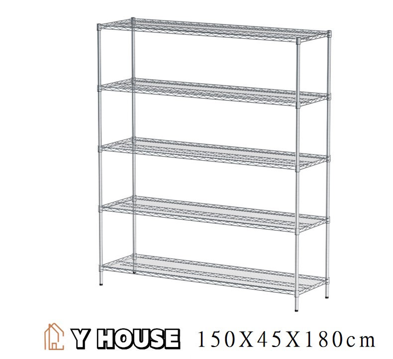 【Y HOUSE】150x45x180cm heavy-duty five-layer iron rack heavy-duty rack heavy-duty iron rack, , large
