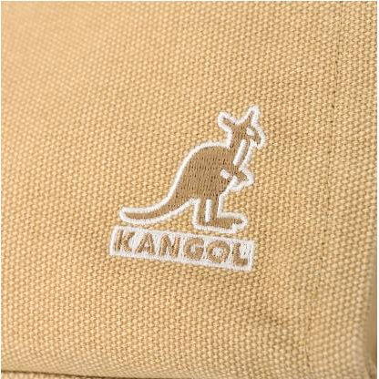 ~雪黛屋~KANGOL 手提方包小容量進口防水帆布活動長背帶手提肩背斜背L6155171120, , large