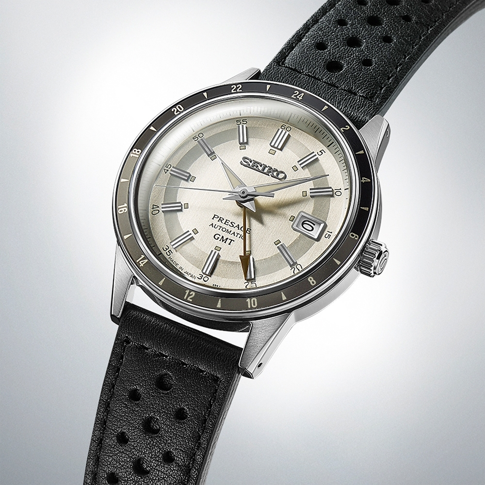 SEIKO 精工 Presage GMT機械錶-40.8mm SSK011J1/4R34-00B0Z, , large