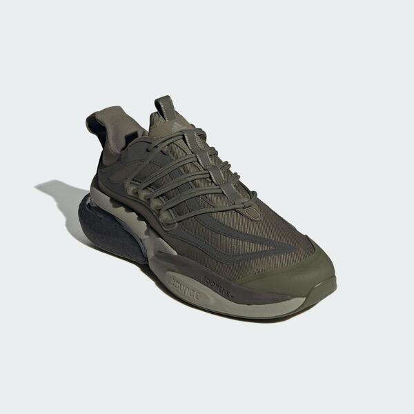 Adidas Alphaboost V1 男 慢跑鞋 運動 路跑 訓練 反光 緩震 耐磨 愛迪達 綠 [IG3129], , large