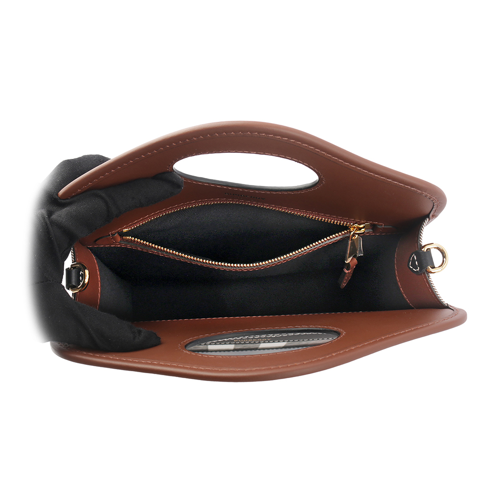 Handbag＆crossbody pocket bag, , large