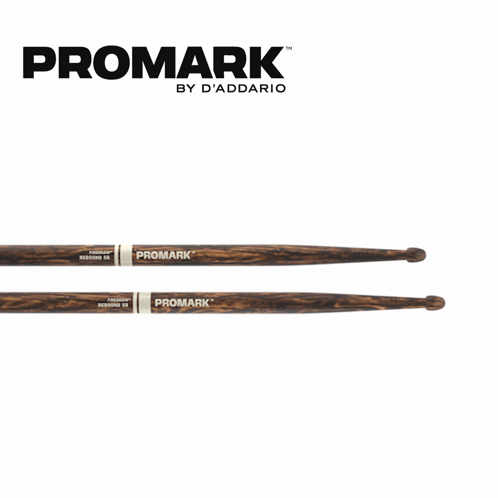 PROMARK R5BFG 5B FireGrain Rebound 火烤胡桃木 後重鼓棒【敦煌樂器】, , large