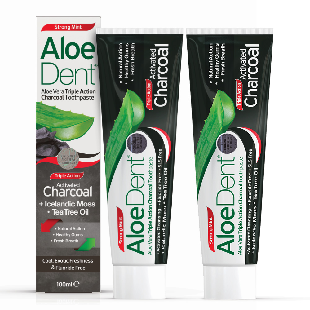 Aloe Dent Charcoal Toothpaste