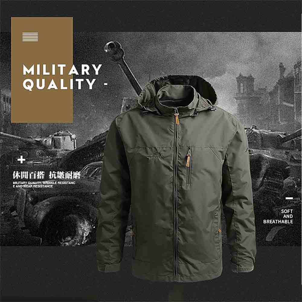 Men’s Lightweight Windbreaker Jacket, , large