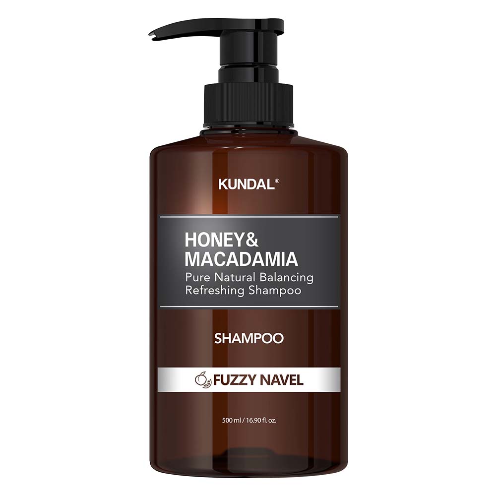 [巨林生化科技]【KUNDAL昆黛爾】蜂蜜澳洲堅果香氛洗髮乳500ml 〈不含矽靈〉(蜜桃橙香)