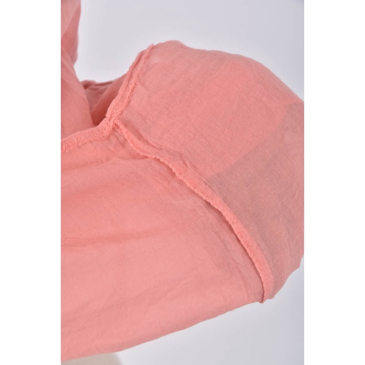 (2XL) opening韓牌落肩寬鬆粉色襯衫上衣二手衣, , large