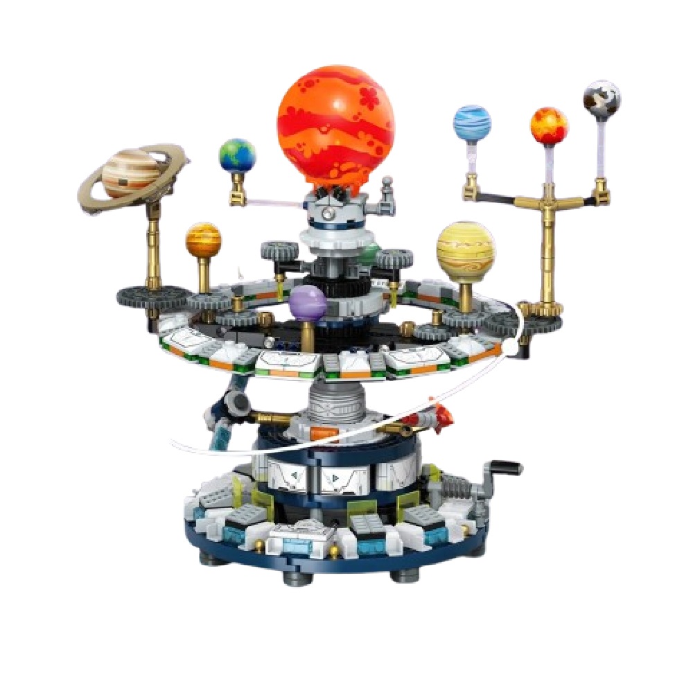  [Brick Republic]ZHEGAO ZG915016 Space &ndash; Solar System (Educational Building Blocks), , large
