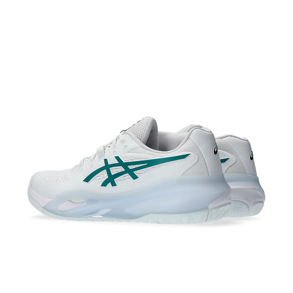 Asics Gel-resolution X 男 網球鞋 溫網 穩定 靈活 抗扭 白 綠 [1041A481-102], , large