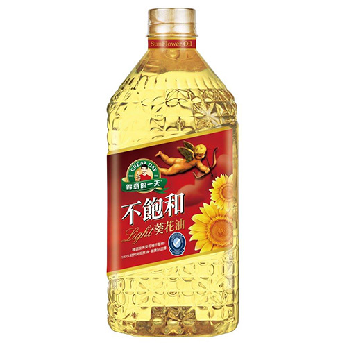 得意的一天不飽和葵花油2400ml, , large