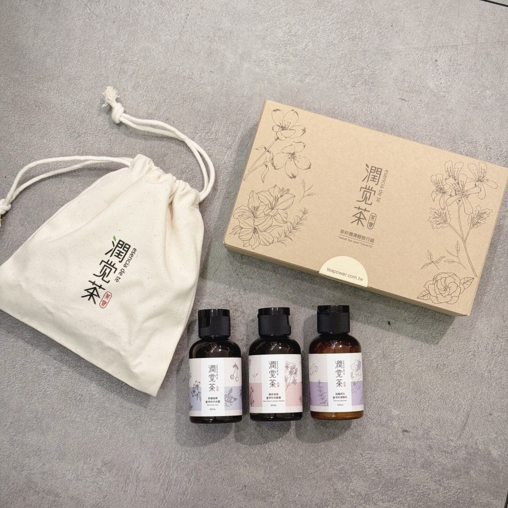 [茶寶]潤覺茶 茶籽潤澤輕旅行組 50ml3入, , large