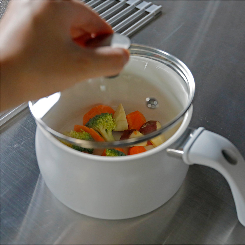 Multipurpose pot with colander 1.8L, , large