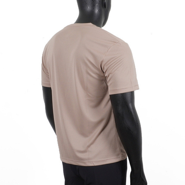 Asics 男女 短袖 T恤 運動 透氣 吸濕 快乾 抗UV 台灣製 延續 卡其 [2033B666-201], , large