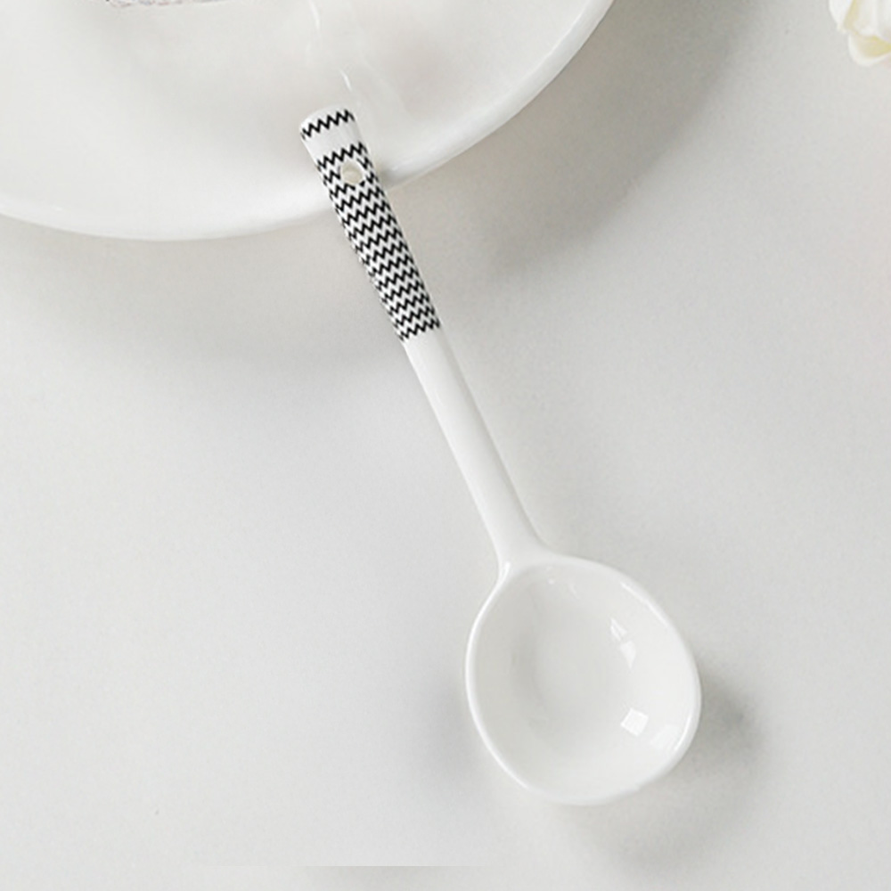 Ceramic spoon, , large