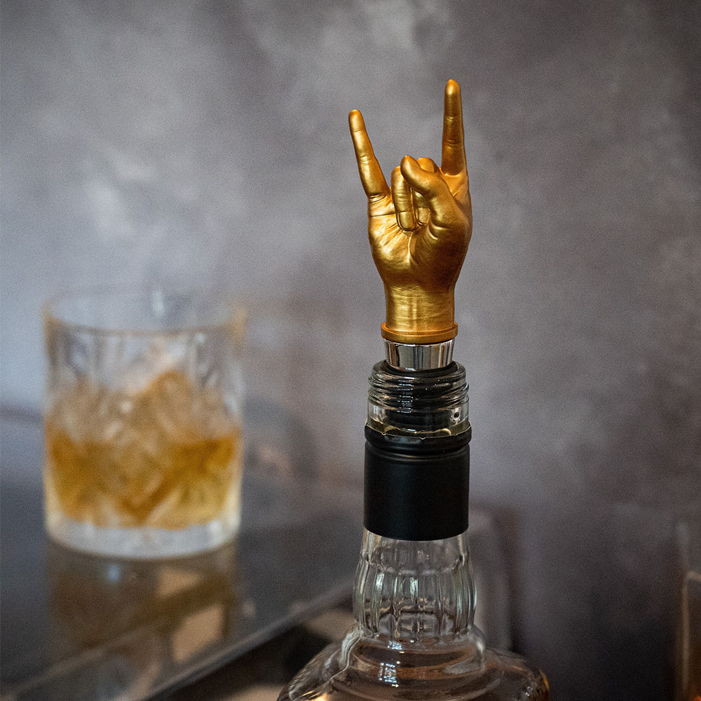 【英國 Luckies】Rock on 搖滾造型酒瓶塞, , large