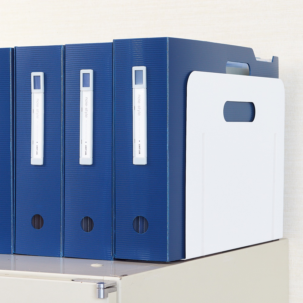 LIHIT LAB. 白色L型書靠附磁鐵(A-7352-0)白, , large