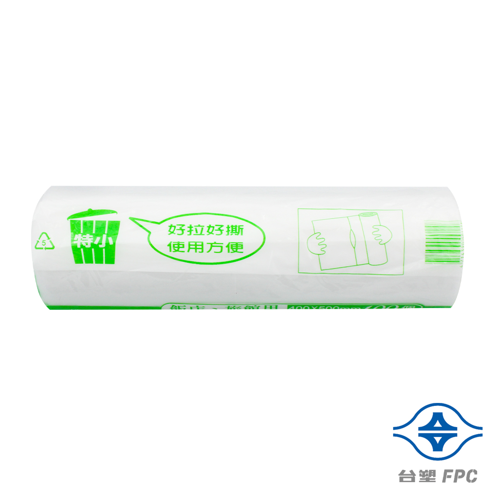 [淳安] 台塑 實心 清潔袋 垃圾袋 (特小) (透明) (10L) (40*50cm) X 8捲 免運費, , large