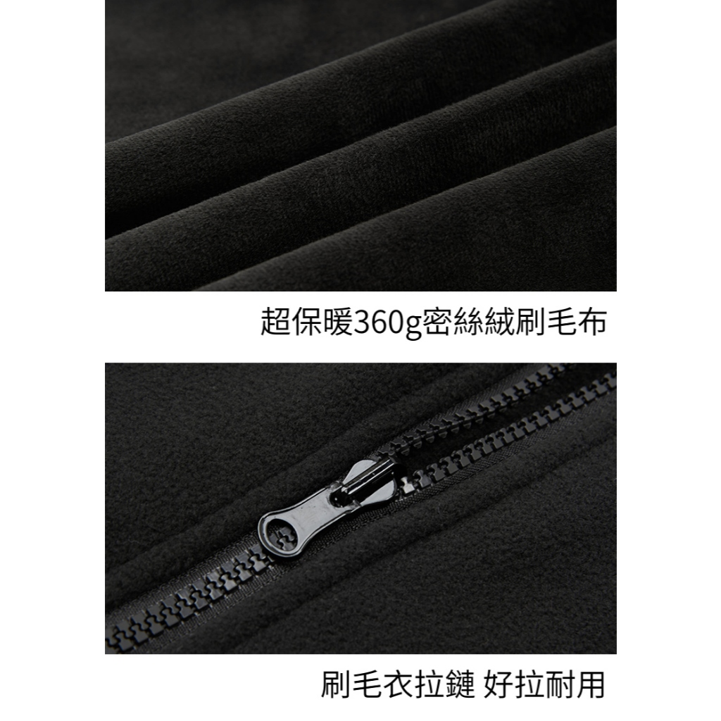 [DZRZVD 杜戛地]【230865男兩件式外套】防風防水外套+密絲絨刷毛衣～防水防風保暖、YKK拉鍊、銀狐絨, , large